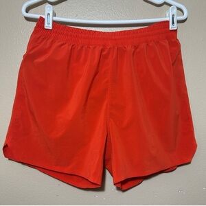 All in Motion vibrant Orange-red Men’s Athletic Shorts size:M